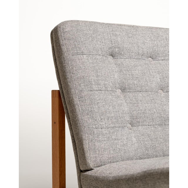 Brown Moduline Lounge Chairs by Torben Lind and Ole Gjerløv-Knudsen for France & Søn, Denmark, 1960s, Set of 2 For Sale - Image 8 of 14