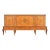 Art Deco Sideboard With Intricate Wood Inlay, Romania, 1940s For Sale