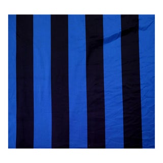 Ralph Lauren "Stubbs Club Stripe" Riviera Cotton Sateen- 4+2/3 Yards For Sale