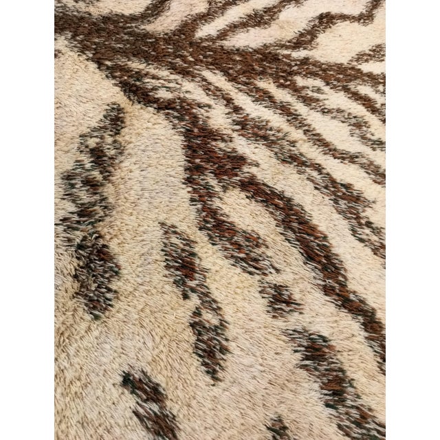 1960s Jungla Series Hand-Knotted Rug by Giuseppe Ajmone for Pugi-Italia, 1960s For Sale - Image 5 of 15