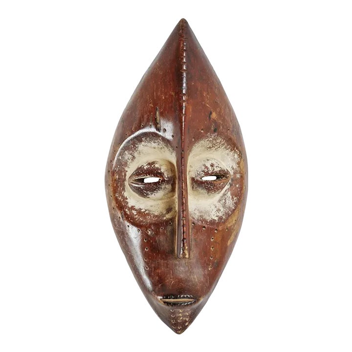 Vintage Lega Pointed Mask | Chairish