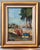 Jean Vinay, French Expressionist Ecole de Paris Oil Painting Boats on French Riviera For Sale - Image 4 of 4
