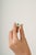 1.64ct Natural Zambian Emerald Bezel Set Solitaire Ring in 18k Yellow Gold Size 4 For Sale - Image 9 of 16