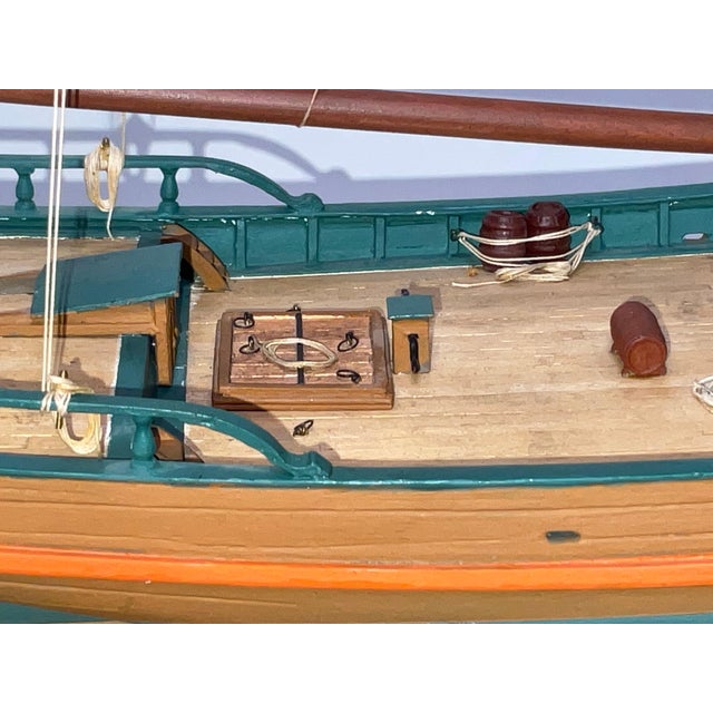 Hudson River Sloop "Victorine" in Case For Sale - Image 4 of 12