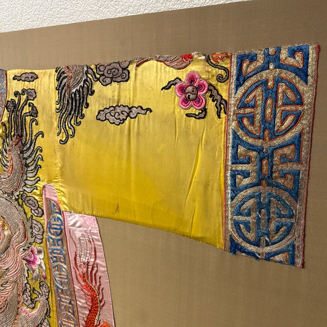 19th Century Dragon Kimono Robe for Chinese Theater For Sale - Image 9 of 12