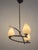 Mid-Century French 3-Light Chandelier attributed to Maison Arlus, 1950s, in Very Good conditions. Designed 1950 to 1959...
