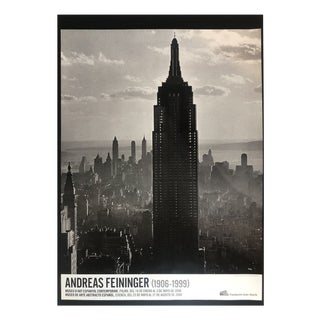 Andreas Feininger Exhibition Poster, 1940 For Sale