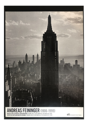 Andreas Feininger Exhibition Poster, 1940