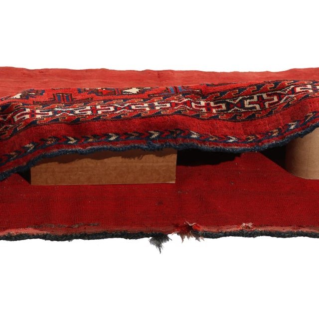 Textile Late 19th Century Turkmen Chuval Bag Face, 02'06 X 03'11 For Sale - Image 7 of 11