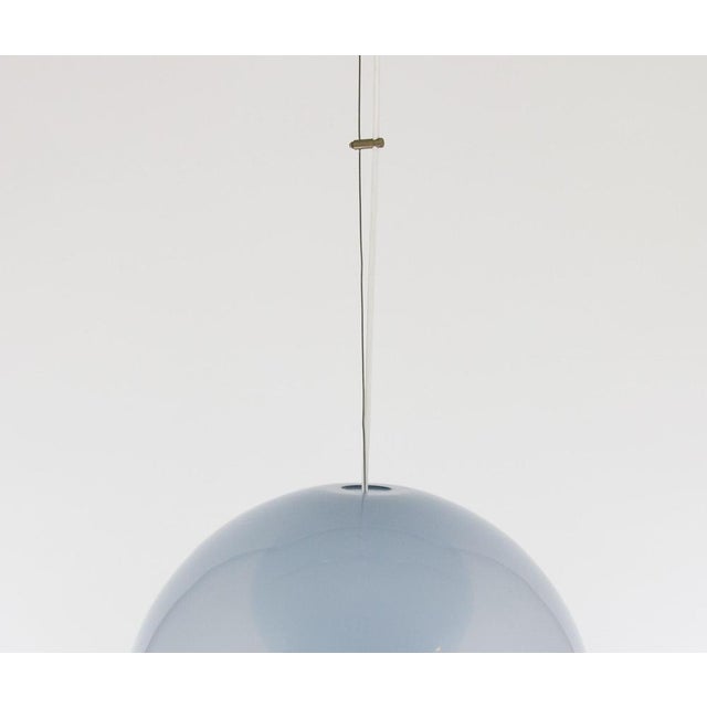 LS 116 Blue Murano Glass Pendant by Carlo Nason for A.V. Mazzega, 1960s For Sale - Image 9 of 12