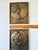 Metal Vintage Metal Relief Wall Plaques of Bach & Chopin, Set of 2 For Sale - Image 7 of 9