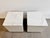 Poltrona Frau Pair of Poltrona Frau Fidelio Notte Nightstands in Leather and Marble For Sale - Image 4 of 11