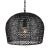 Transitional Currey & Company Piero Black Small Pendant For Sale - Image 3 of 8