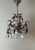 Hollywood Regency Crystal 3-Arm Chandelier with Rose-Lilac Crystals from Palwa, 1950s For Sale - Image 6 of 17