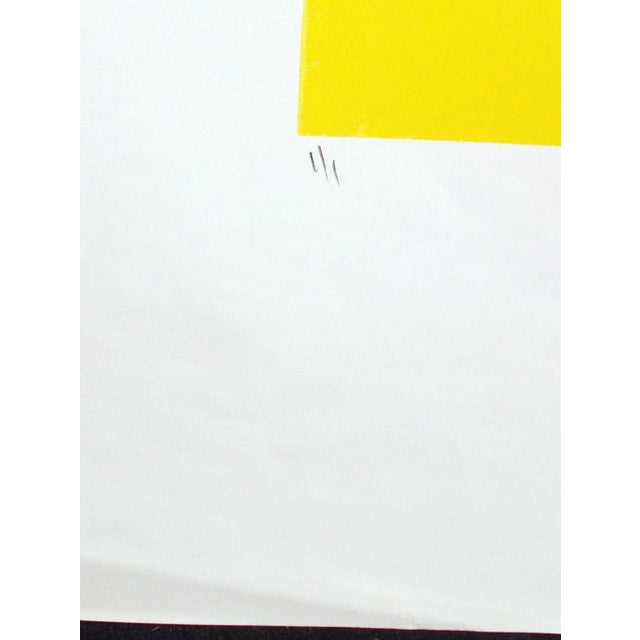 1970s 1975 Abstract Monotype by Kristin Gipson For Sale - Image 5 of 5