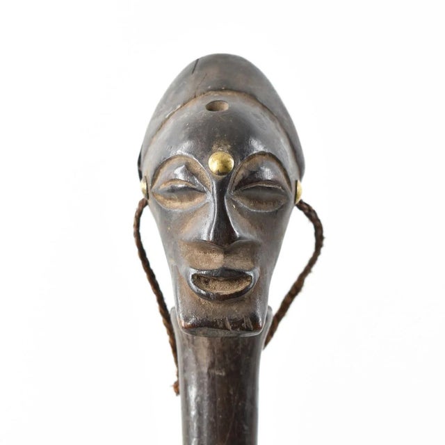 African Early 20th Century Songye Kifwebe Axe For Sale - Image 3 of 7
