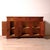 Beautiful antique walnut sideboard, Italian made in the 1940s and 1950s. It features three compartments with doors,...