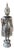 Burmese Artist, Mandalay Style Standing Buddha, Early 20th Century, Bronze For Sale