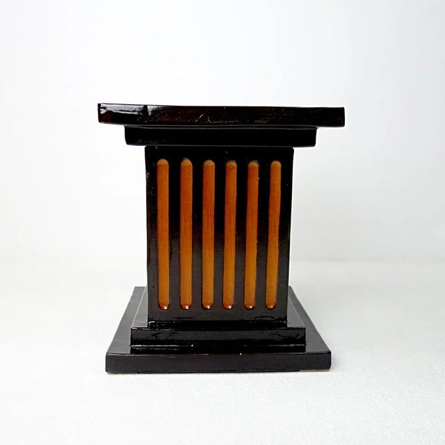 Vintage Classical Style Ceramic Console Tables, Set of 2 For Sale - Image 6 of 15