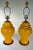 Mid Century Marigold Yellow Ginger Jar Lamps With Matching Finials - a Pair For Sale - Image 10 of 10
