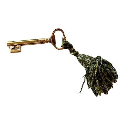 Antique Brass Wine Cockscrew For Sale