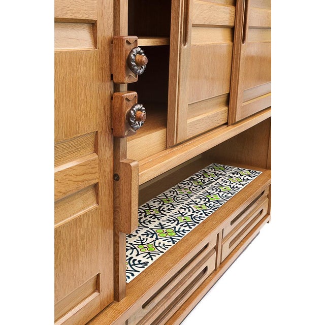 Cabinet by Guillerme Et Chambron, 1950s For Sale - Image 14 of 18