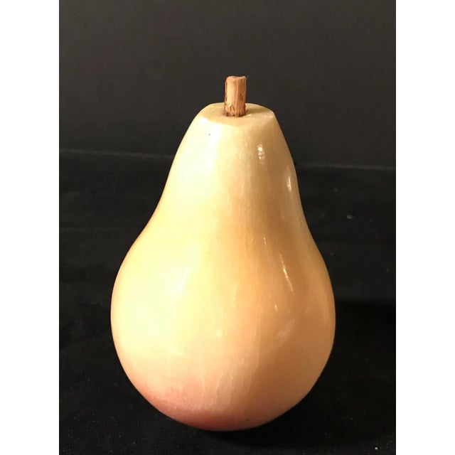 Mid-Century Marble Fruit - Set of 3 For Sale - Image 9 of 11