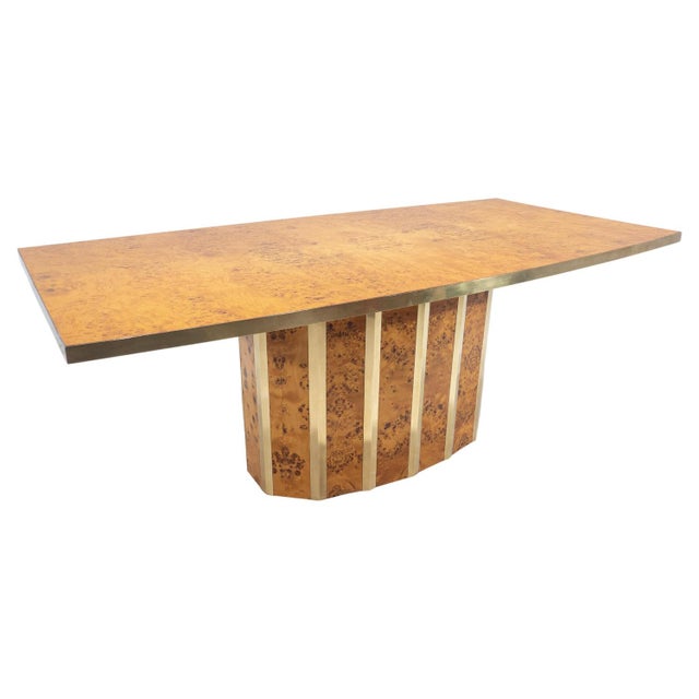 Ash Burl Dining Table, 1970s For Sale - Image 12 of 12
