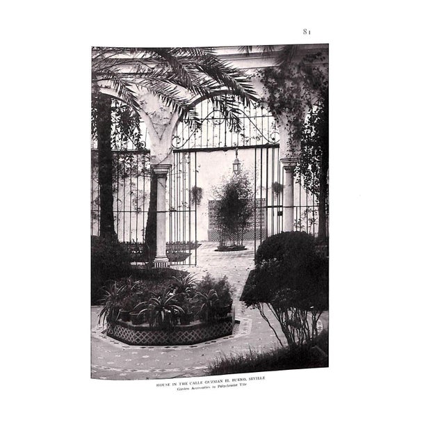 1920s "Spanish Gardens and Patios" 1924 Byne, Mildred Stapley & Arthur For Sale - Image 5 of 12