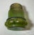 Antique Hand Blown Bohemian Loetz Bronze Mounted Green Glass Potpourri Jar Vase For Sale - Image 9 of 12