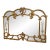 Stunning Antique Rococo Overmantel Mirror For Sale