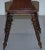 Black Forest Carved Oak Bobbin Hall Chair Depicting Two Friends Hugging For Sale - Image 15 of 18
