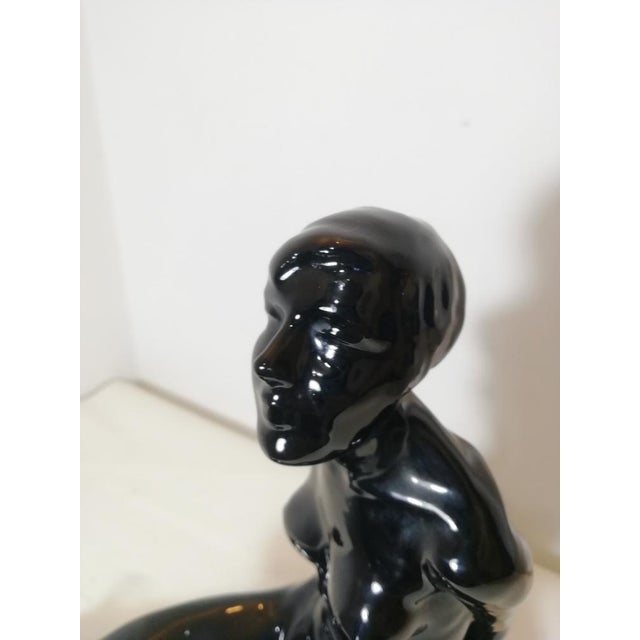 Contemporary Figurative Ceramic Sculpture by Riccardo Gatti, Faenza, Italy, 1930s For Sale - Image 3 of 18