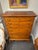 1950s Mid 20th Century Vintage Eldred Wheeler Tiger Maple Chest on Frame For Sale - Image 5 of 8