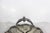 Vintage Small Silver Bonbon Dish With Handle Ruffled Edge Tray, Round Silver Plated Dish With Pierced Cutout Details For Sale - Image 4 of 9