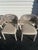 Blu Dot Blu Dot Mate Outdoor Dining Chairs Sunbrella Linen, 6 Pieces For Sale - Image 4 of 5