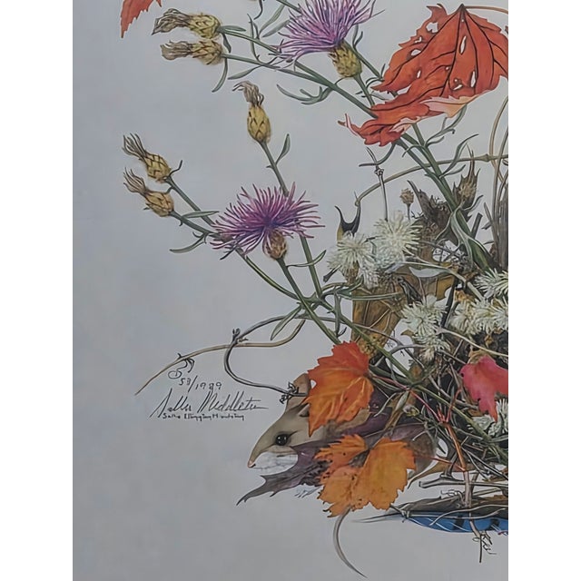 Realism Sallie Middleton Framed "Autumn" Limited Edition Lithograph For Sale - Image 3 of 6