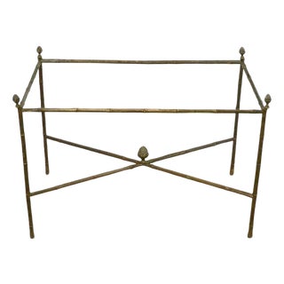 1960s Brass Side Table Attributed to Arturo Pani For Sale