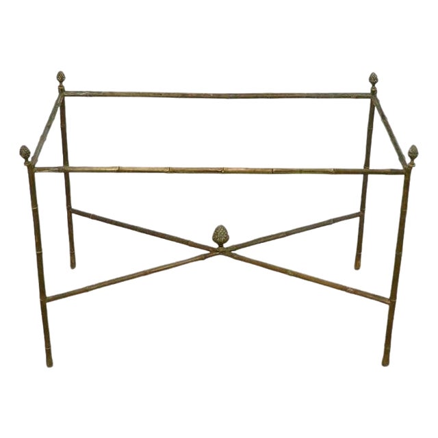 1960s Brass Side Table Attributed to Arturo Pani For Sale