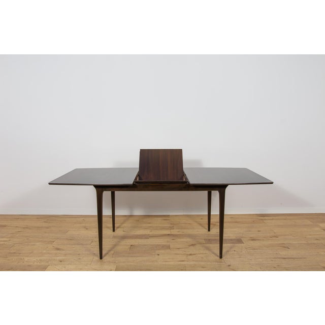 Brown Mid-Century Extendable Teak Dining Table by A.H. McIntosh & Co, Scotland, 1960s For Sale - Image 8 of 18