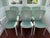 Arper 1990s Contemporary Style Glass Table With Six Arper Italy Leather Chairs - Set of 7 For Sale - Image 4 of 9