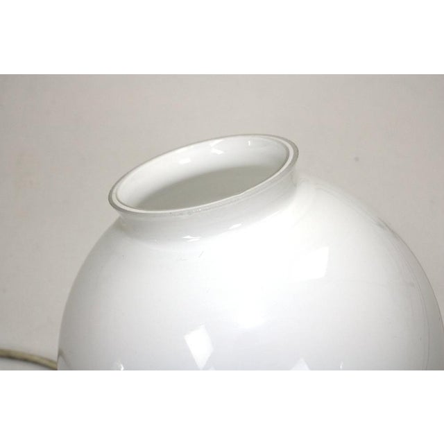Bauhaus Opal Glass Ball Light, 1930s For Sale - Image 10 of 11