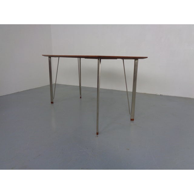 3605 Teak Desk by Arne Jacobsen for Fritz Hansen, 1950s For Sale - Image 9 of 18