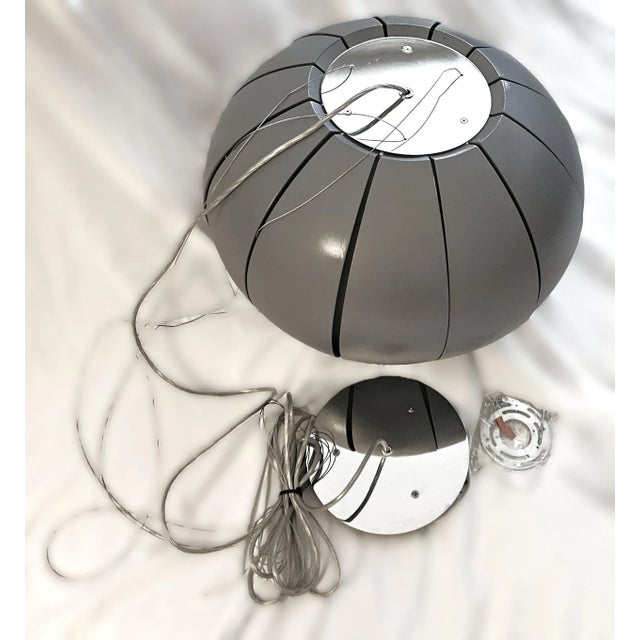 Gray Vibia Barcelona Spain Retired Oversized "Citrus" Hanging Pendant Light For Sale - Image 8 of 12