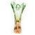 Beige Postmodern Vase from Chribska Glassworks, Czechoslovakia, 1930s For Sale - Image 8 of 9
