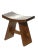 Japanese Wooden Stool For Sale