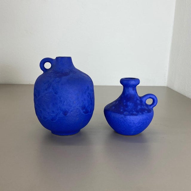 Article: ceramic fat lava vases set of 2. Producer: hartwig heyne, germany. The pottery was founded in 1850 in tschöpeln...