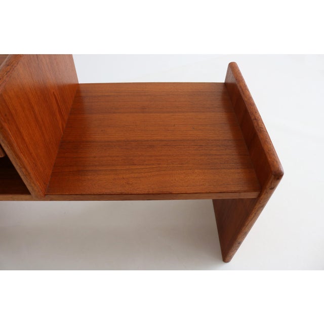 Mid-Century Danish Teak Hall Bench by Bornholm Møbelfabrik, 1960s For Sale - Image 6 of 16