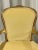 1960s French Louis XVI Jansen Style Bergere, Arm / Accent Chair, Velvet, Giltwood For Sale - Image 5 of 13