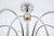 Metal German Pendant in Chrome and Brass from Schröder & Co., 1960s For Sale - Image 7 of 10